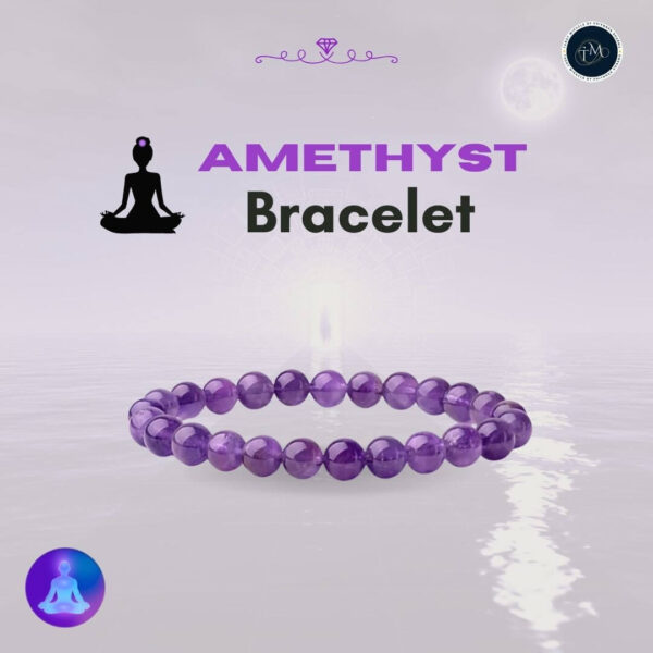 Amethyst Bracelet – 8 MM