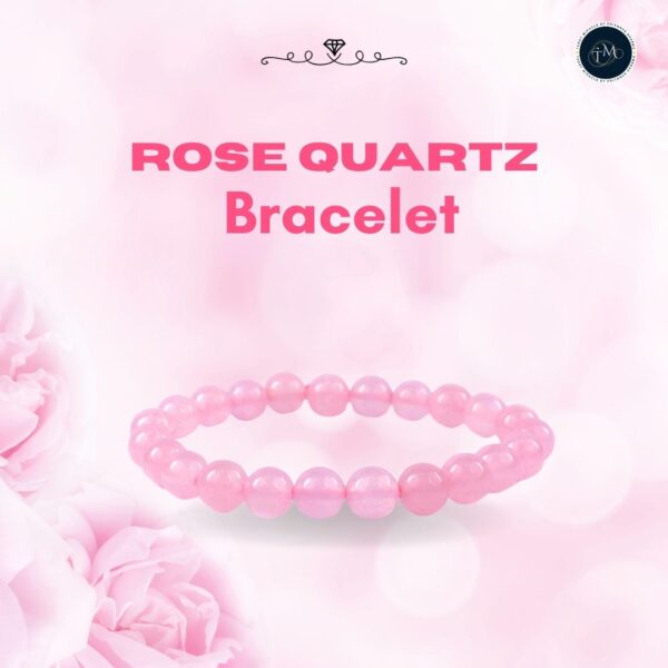 Rose Quartz Bracelet – 8 MM