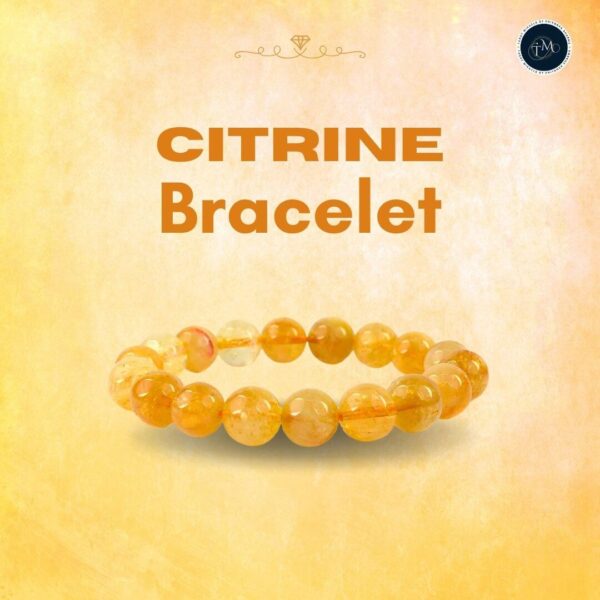 Citrine Bracelet – 8 MM