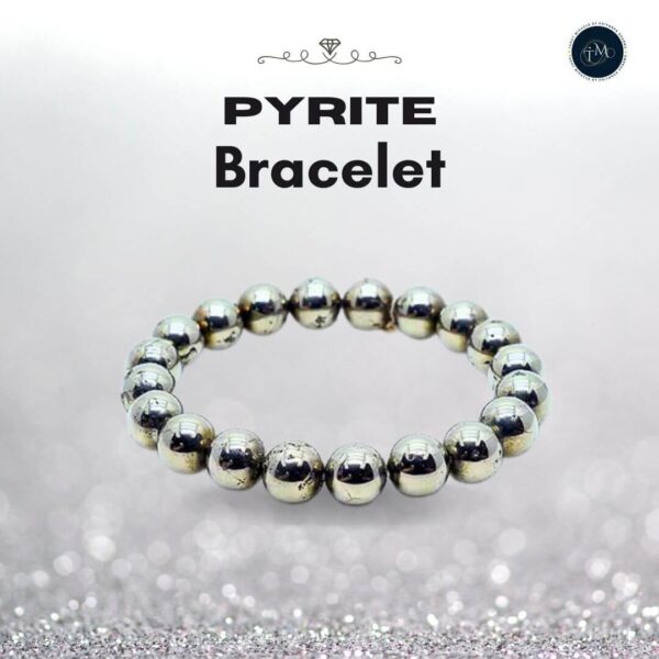 Pyrite Bracelet – 8 MM