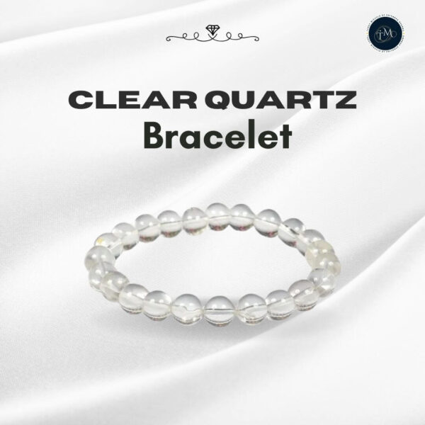 Clear Quartz Bracelet – 8 MM